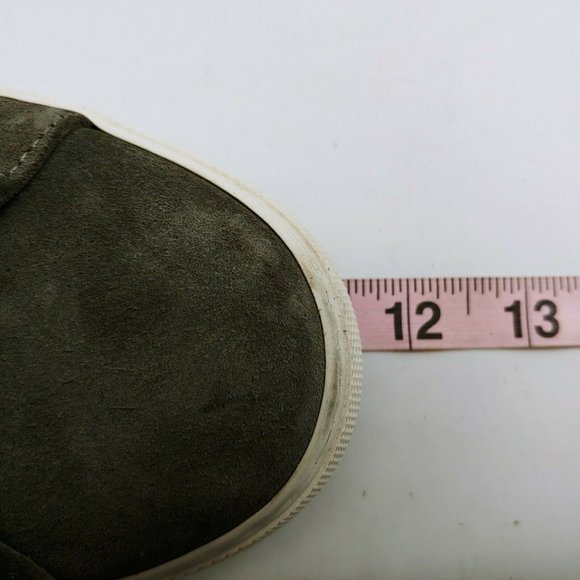 Good Man Mens‎ Lace Up Sneaker Grey Suede Cushioned - Picture 4 of 8